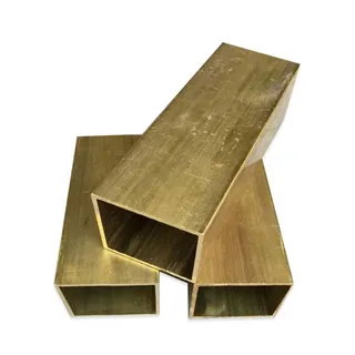 Труба латунная профильная