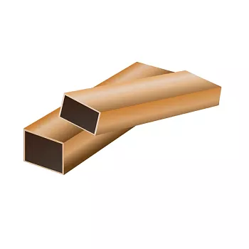 Бронзовая профильная труба БрАЖН10-4-4 120x95x12.5 ГОСТ 1208 - 90